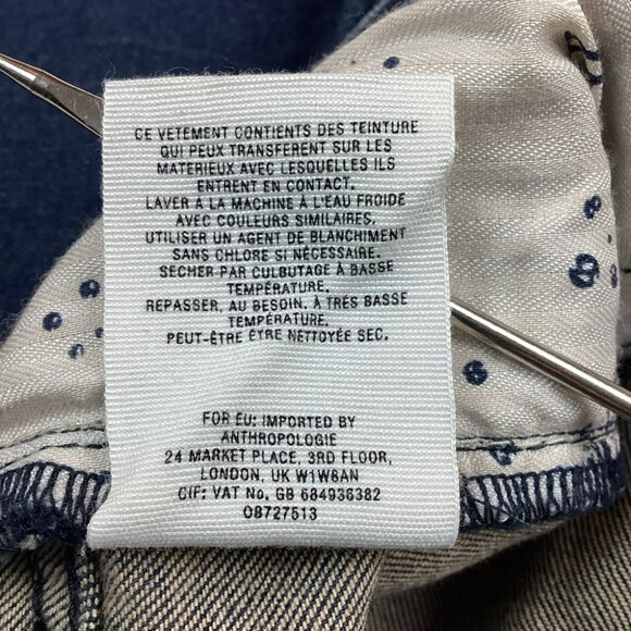 Pilcro Letterpress Slim Straight Womens 29 Jeans - Picture 10 of 10